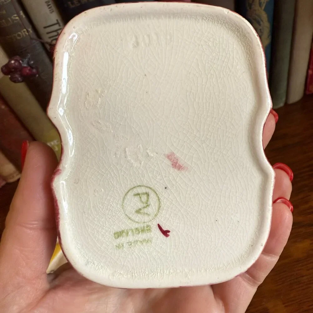 Vintage Violin Trinket Box Made in England 